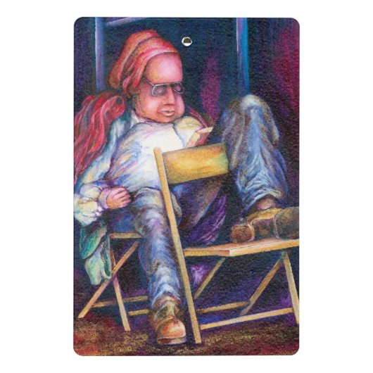 ノーマンは寝る時の方が好きだ ミニクリップボード (裏面)