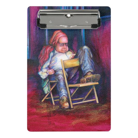 ノーマンは寝る時の方が好きだ ミニクリップボード (正面)