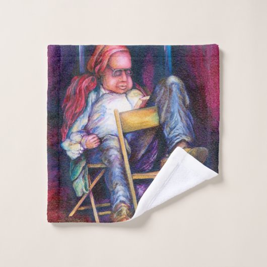 ノーマンは眠りに引き込む バスタオルセット (ウォッシュタオル)