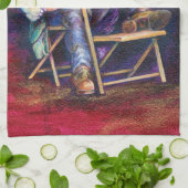 ノーマンは眠りを覚えたい キッチンタオル (折り畳み)