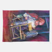 ノーマンは眠りを覚えたい キッチンタオル (横)