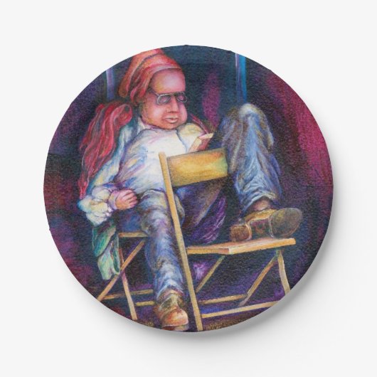 ノーマンは眠りを覚えたい ペーパープレート (正面)