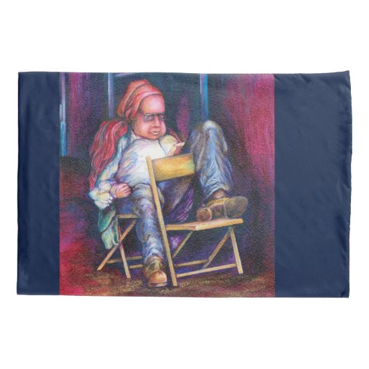 ノーマンは眠りを覚えたい 枕カバー (裏面)