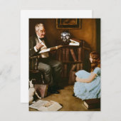 ノーマンロックウェル所在図鑑ブリタン シーズンカード (正面/裏面)