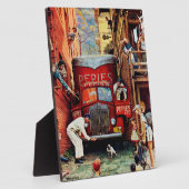 ノーマンロックウェル フォトプラーク (側面)