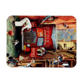 ノーマンロックウェル マグネット (横)