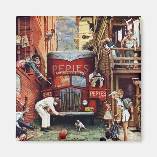 ノーマンロックウェル マグネット (正面)