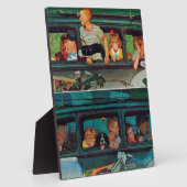 ノーマン来・ロックウェルが フォトプラーク (側面)