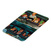 ノーマン来・ロックウェルが マグネット (左側)