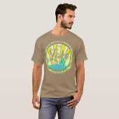 ノーマン湖のNCライフは湖で良い Tシャツ (正面フル)