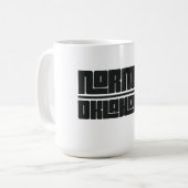 ノーマン - オクラホマ州 コーヒーマグカップ (正面左)