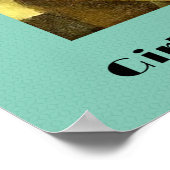 ノーマン・ルイスによる黄色い帽子の少女(1936) ポスター (角)