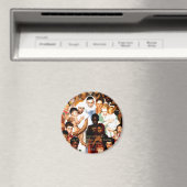 ノーマン・ロックウェルによるゴールデン・ルール(他の人々に対して行う) マグネット (インサイチュ (食洗機))