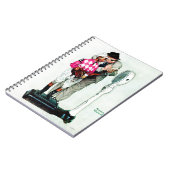 ノーマン・ロックウェルによる騎手の重量 ノートブック (左側)