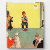 ノーマン・ロックウェルのヴェッツで フォトプラーク (正面)