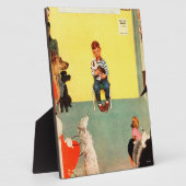 ノーマン・ロックウェルのヴェッツで フォトプラーク (側面)