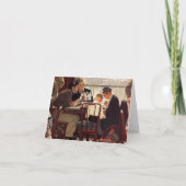 ノーマン・ロックウェル著優美の発言 カード (正面)