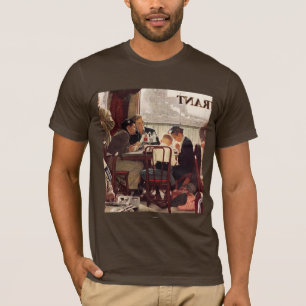 ノーマン・ロックウェル著優美の発言 Tシャツ