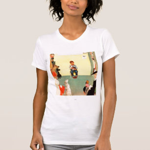 ノーマン・ロックウェル著獣医 Tシャツ