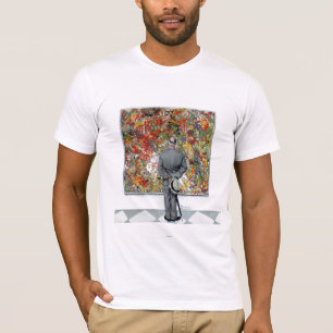 ノーマン・ロックウェル著芸術の鑑識家 Tシャツ