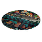 ノーマン・来ロックウェルの後を追う カッティングボード (角)