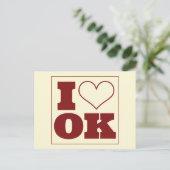 ノーマン(OK)テールゲート招待状 ポストカード (スタンド正面)