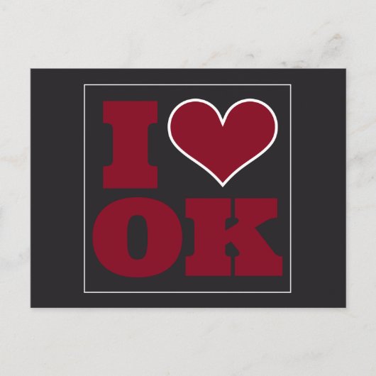 ノーマン(OK)テールゲート招待状 ポストカード (正面)