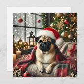 ノーマン・T・パグのブランケット シーズンカード (正面/裏面)