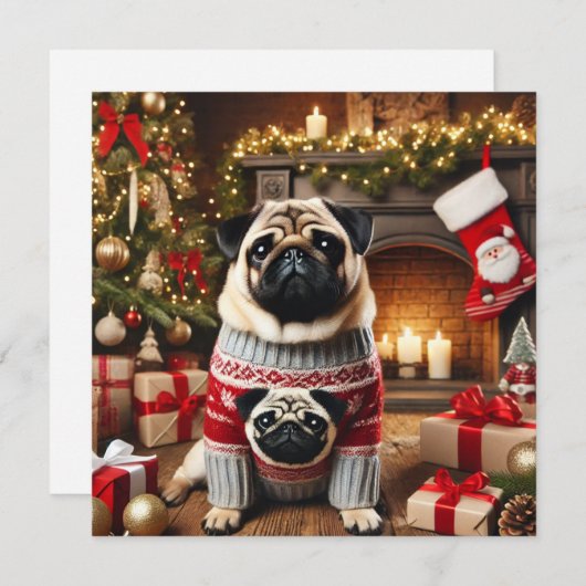 ノーマン・T・パグの暖炉 シーズンカード (正面/裏面)