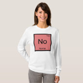 ノーマ名化学元素周期表 Tシャツ (正面フル)