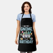 ノームがいるの私の誕生日 ノーム パーティー ノーム エプロン (着用した状態)