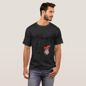 ノームがいる場所が私のホーム XMas クリスマス Tシャツ (正面フル)