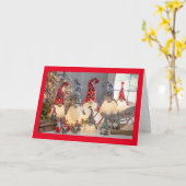 ノームたちは **休暇を共有しよう** と言っています カード (黄色い花)