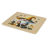 ノームとはちみつ蜂のカッティングボード カッティングボード (角)