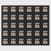 ノームと一緒にかわいい庭のノーム ラッピングペーパー (フラット)