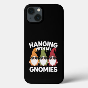ノームと一緒にかわいい庭のノーム iPhone 13ケース