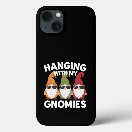 ノームと一緒にかわいい庭のノーム Case-Mate iPhoneケース (裏面)