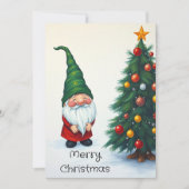 ノームのおかしいトレンディなファンタジー 写真なし シーズンカード (正面)