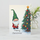 ノームのおかしいトレンディなファンタジー 写真なし シーズンカード (スタンド正面)