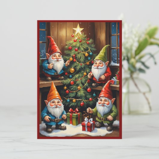 ノームのおもしろいファッション 奇想天外なファンタジー 画像なし シーズンカード (スタンド正面)