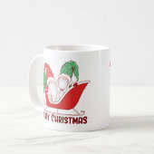 ノームのそり メリークリスマス コーヒーマグカップ (正面左)