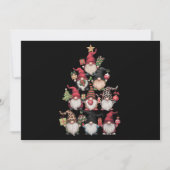 ノームのクリスマスツリー ユーモアあふれるXmasホリデー シーズンカード (正面)