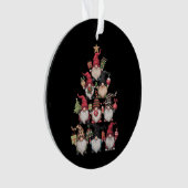 ノームのクリスマスツリー 楽しいクリスマス休暇 オーナメント (正面)