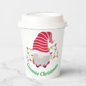 ノームのクリスマス紙コップ 紙コップ (正面)