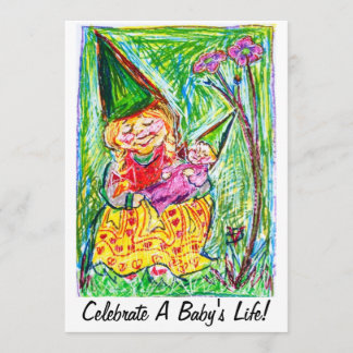 ノームのベビーシャワー招待状 招待状