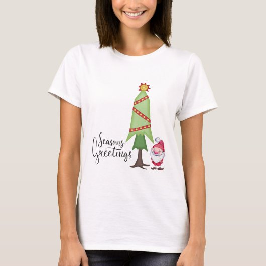 ノームの季節の挨拶 Tシャツ (正面)