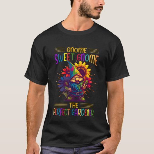 ノームの甘いノーム 完璧な庭師 Tシャツ (正面)