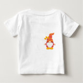 ノームの秋のウェア ベビーTシャツ (裏面)