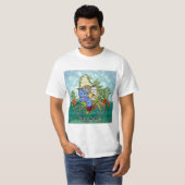 ノームの自転車乗り Tシャツ (正面フル)