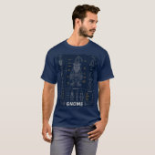 ノームの解剖学ファンタジー生物設計図 Tシャツ (正面フル)